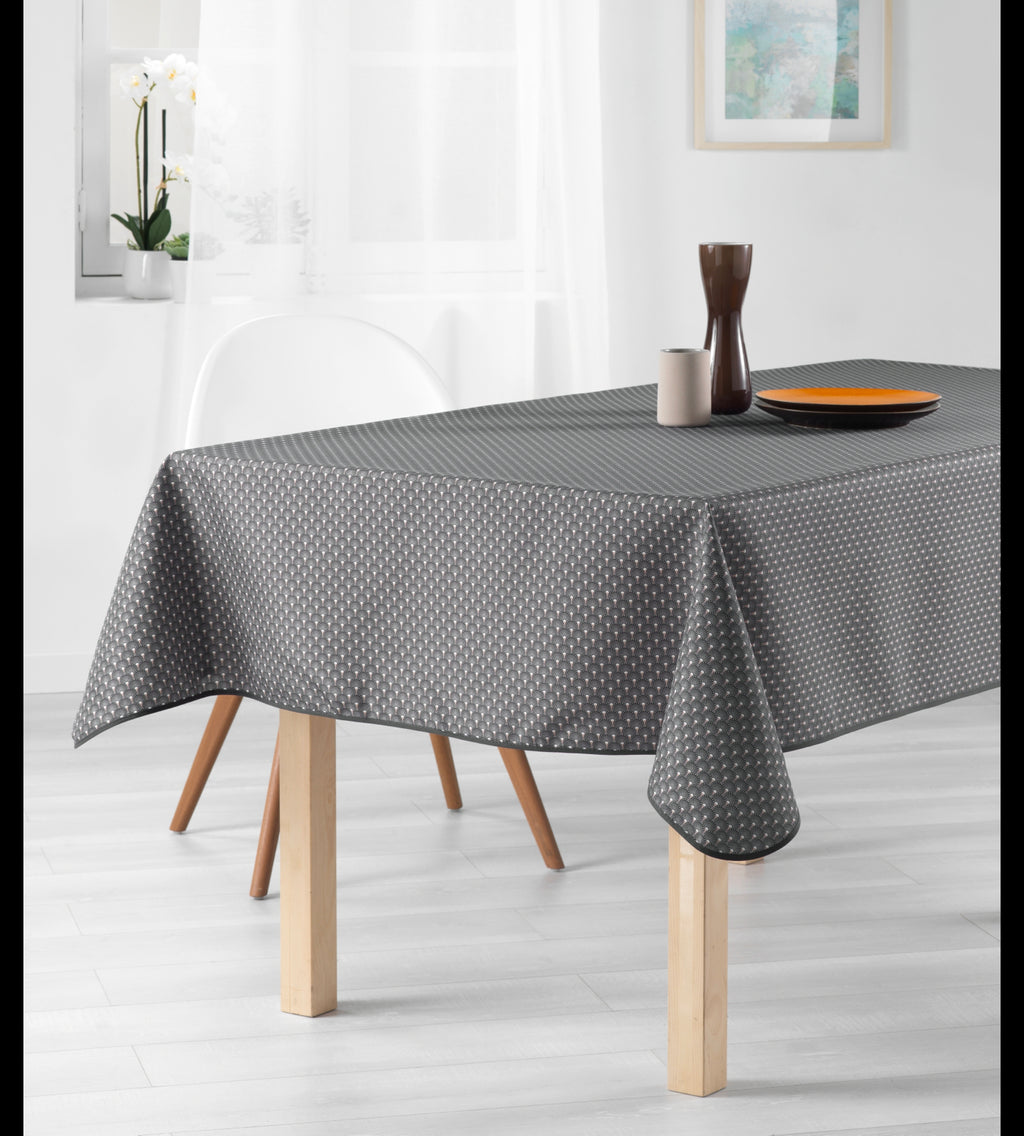 Éventail Infini Taupe – Nappe anti-tache dès 12 €