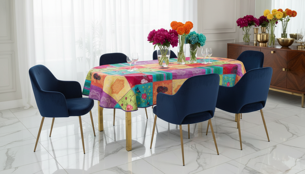 Jardin Multicolore – Nappe anti-taches 12 €
