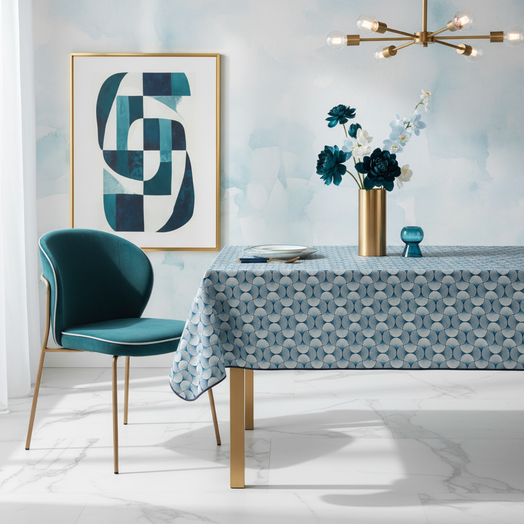Art déco 1930 – Nappe anti-tache dès 12 €