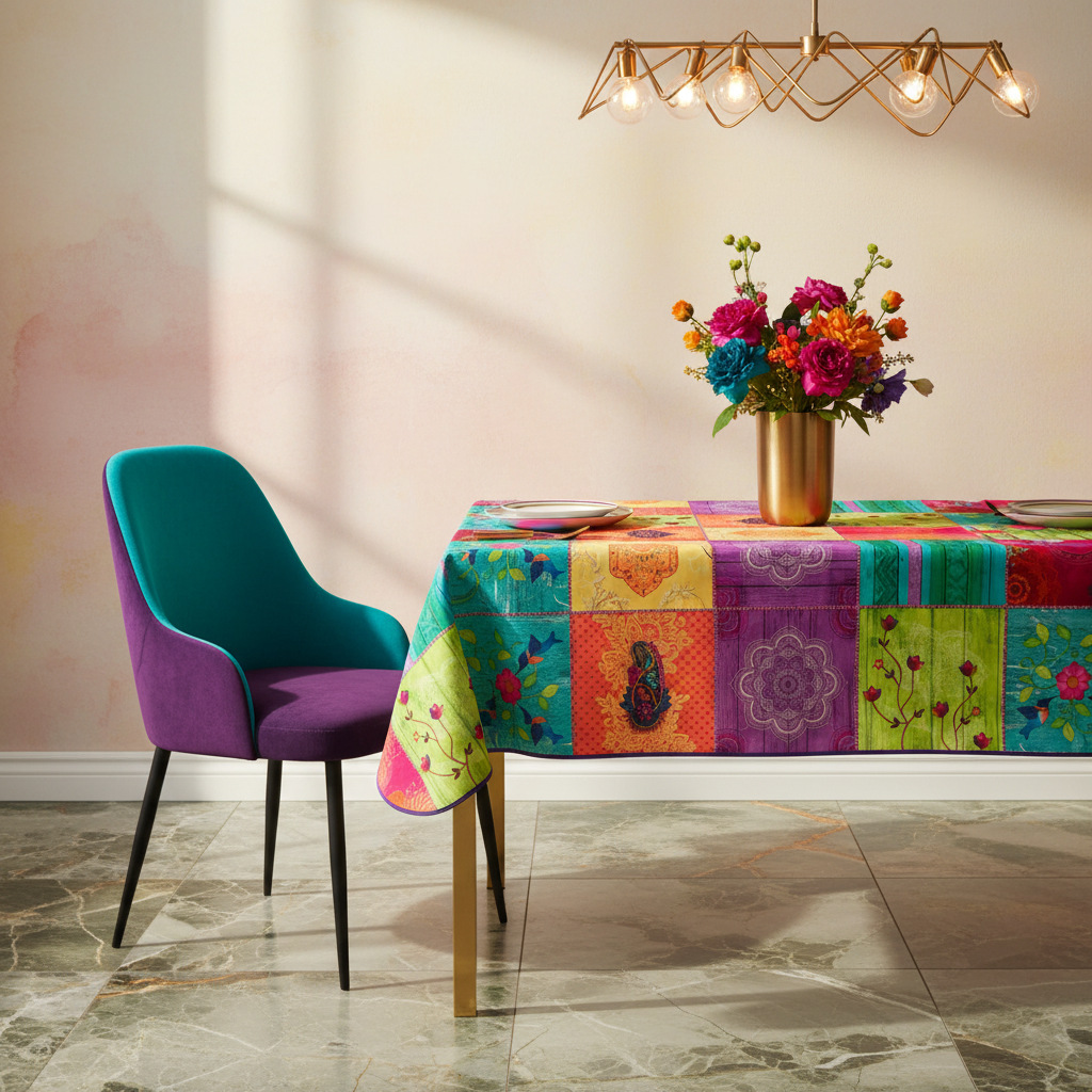 Jardin Éclatant – Nappe anti-tache dès 12 €