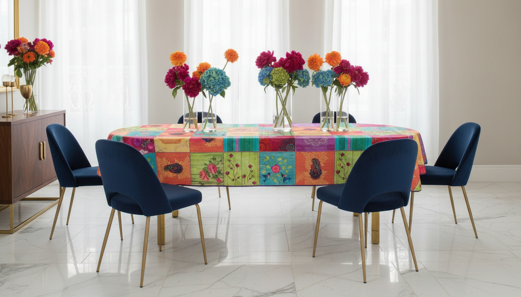 Jardin Multicolore – Nappe anti-taches 12 €