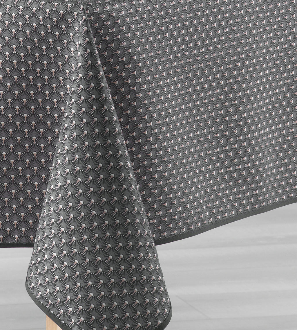 Éventail Infini Taupe – Nappe anti-tache dès 12 €