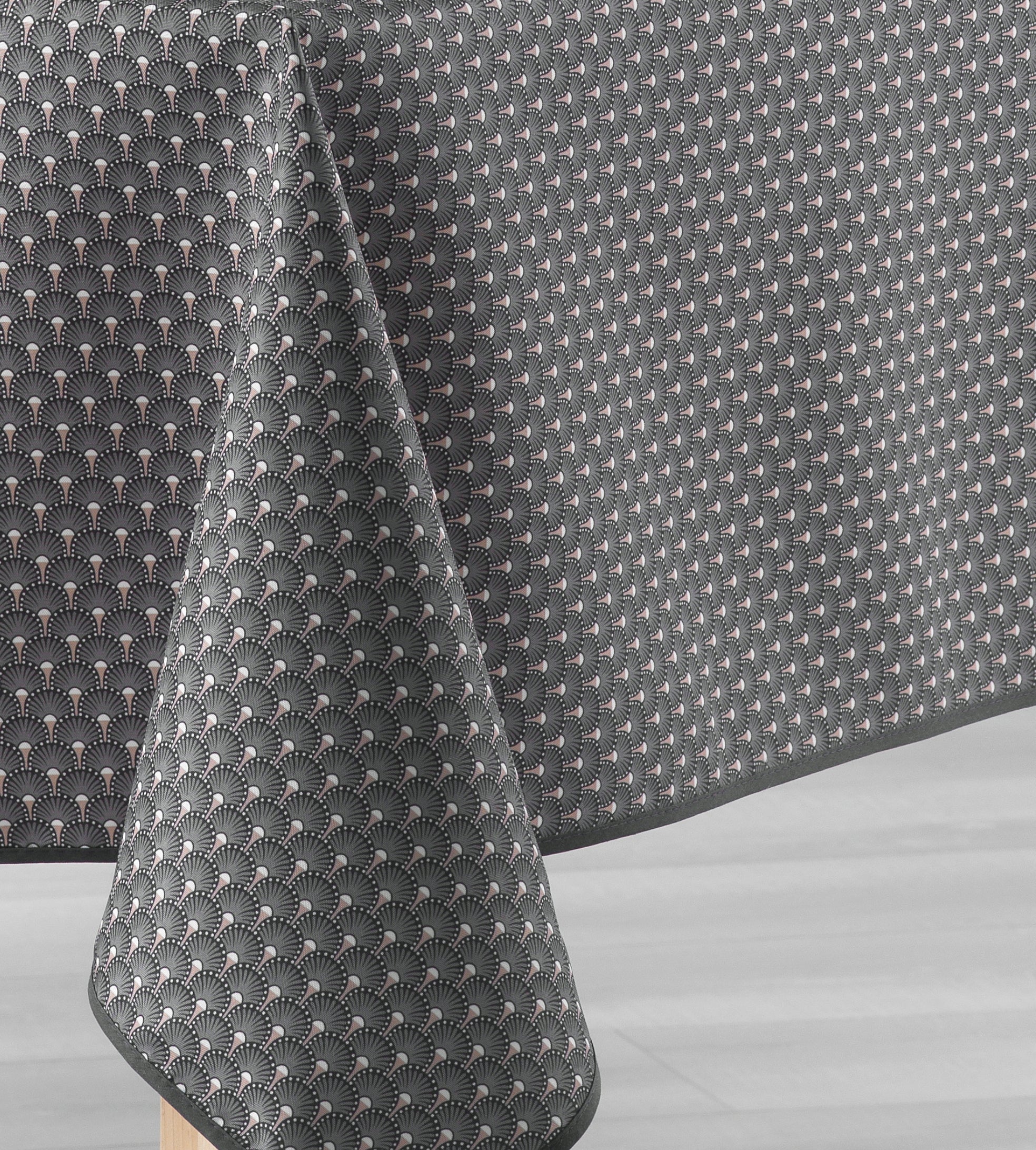 Éventail Infini Taupe – Nappe anti-tache dès 12 €